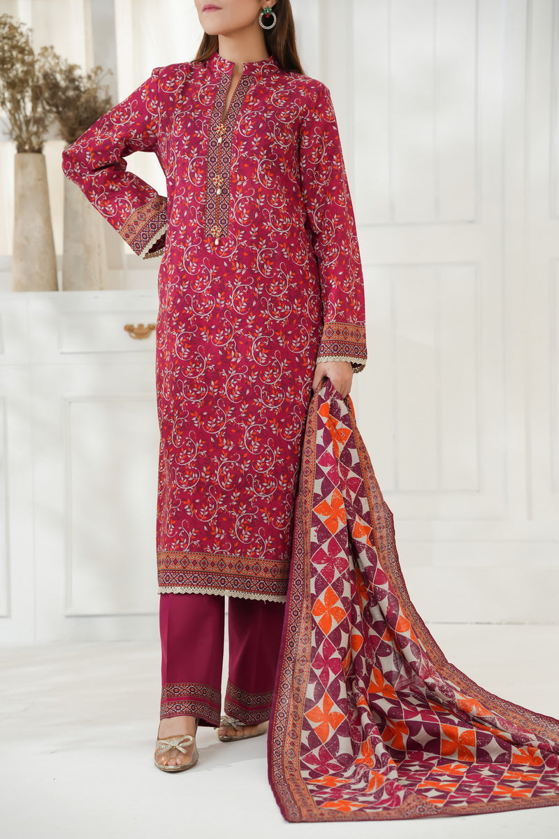 Shahkar Print Khaddar D-026