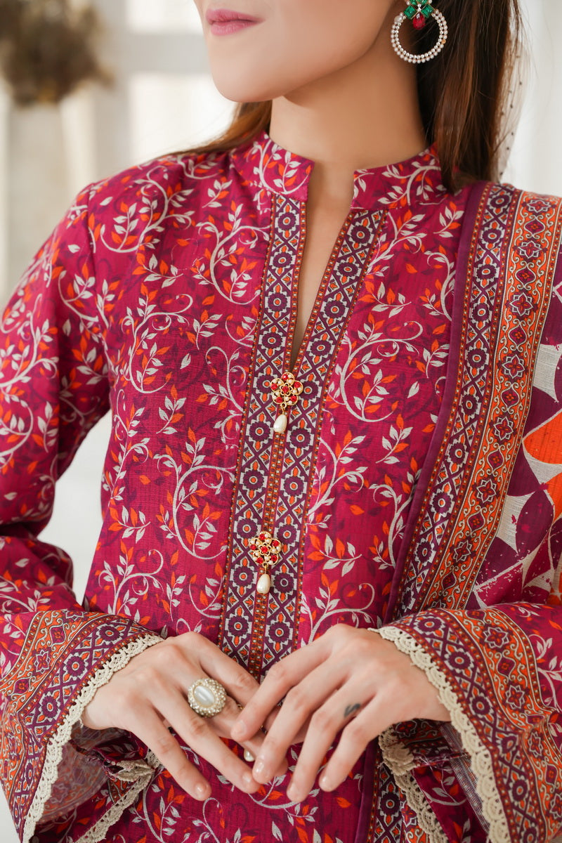 Shahkar Print Khaddar D-026
