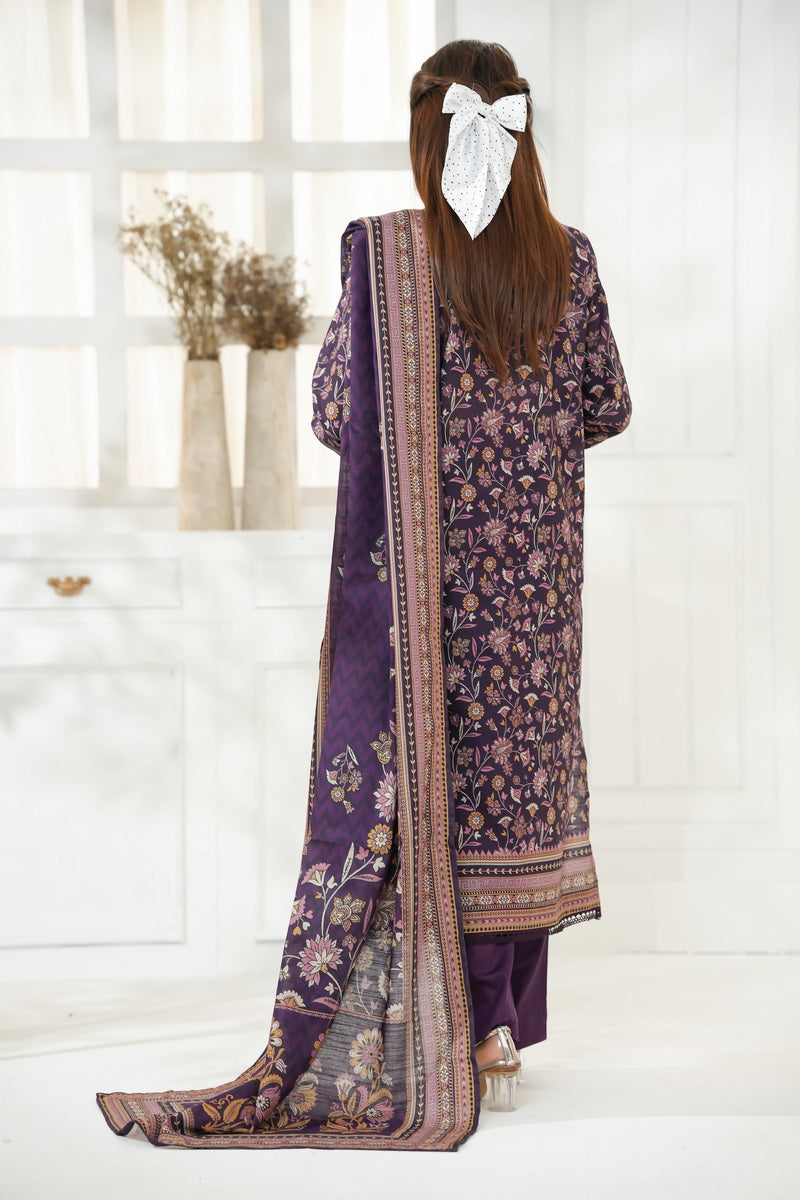 Shahkar Print Khaddar D-025