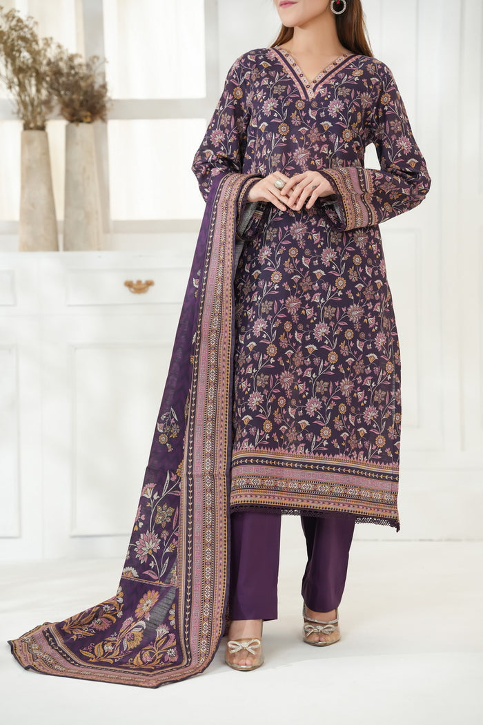 Shahkar Print Khaddar D-025