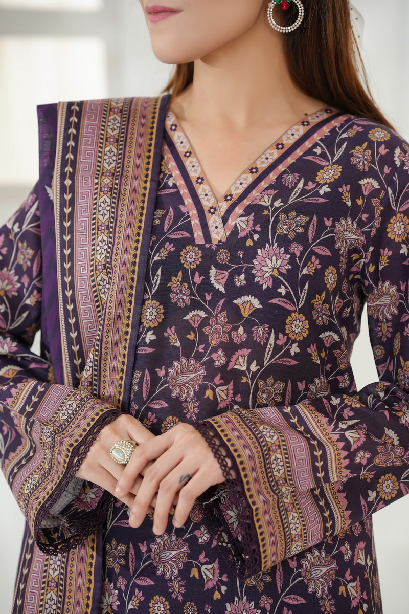 Shahkar Print Khaddar D-025