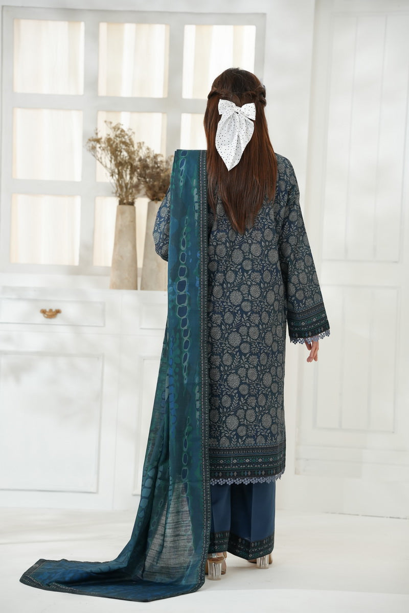 Shahkar Print Khaddar D-016