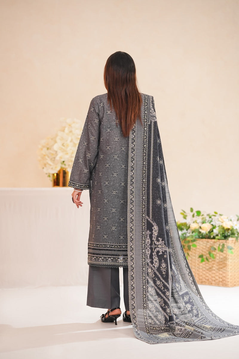 Shahkar Emb Khaddar D-015