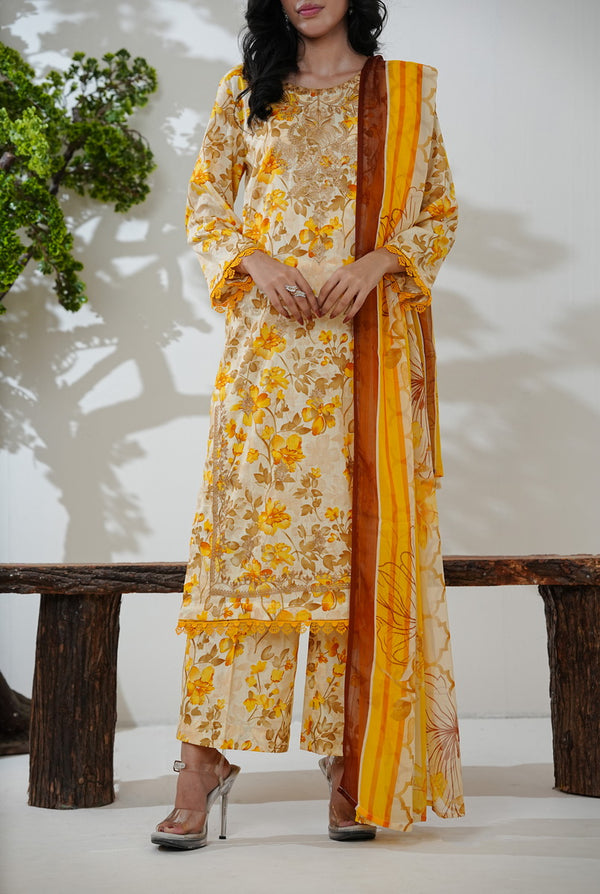 Anaya Emb Lawn D-591