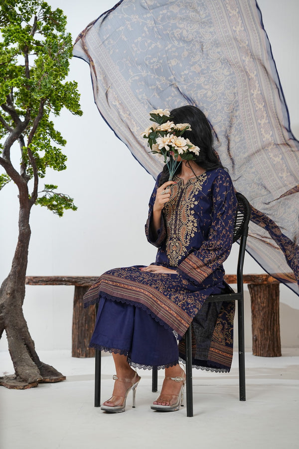 Anaya Emb Lawn D-593
