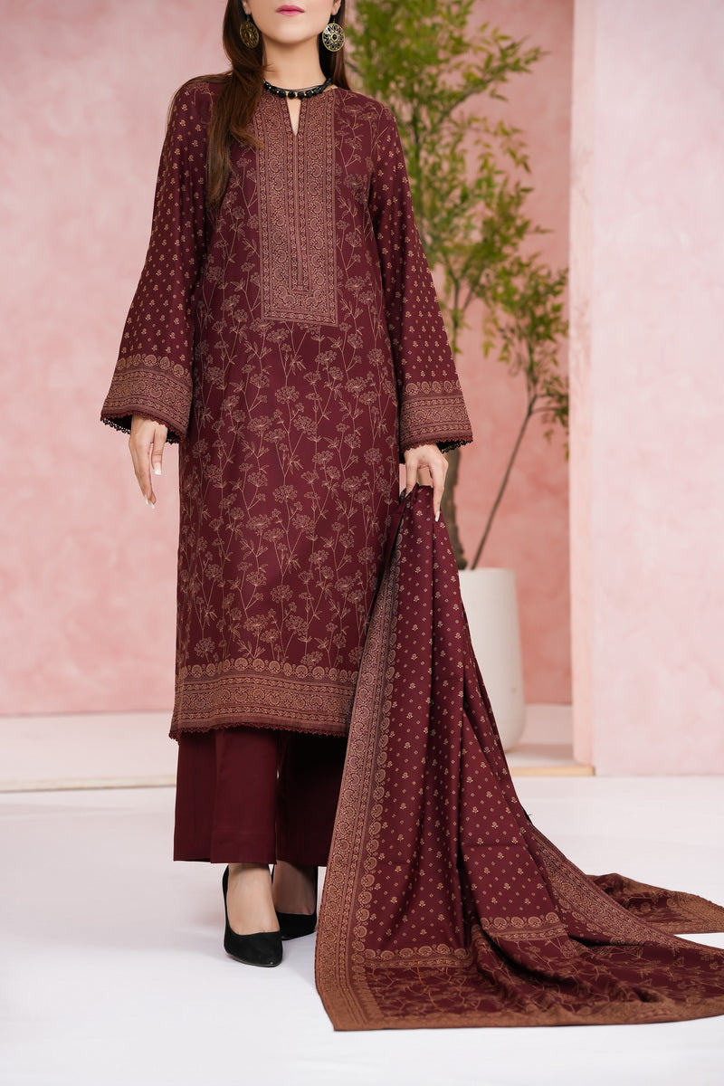 Pashmina Printed D-305-B