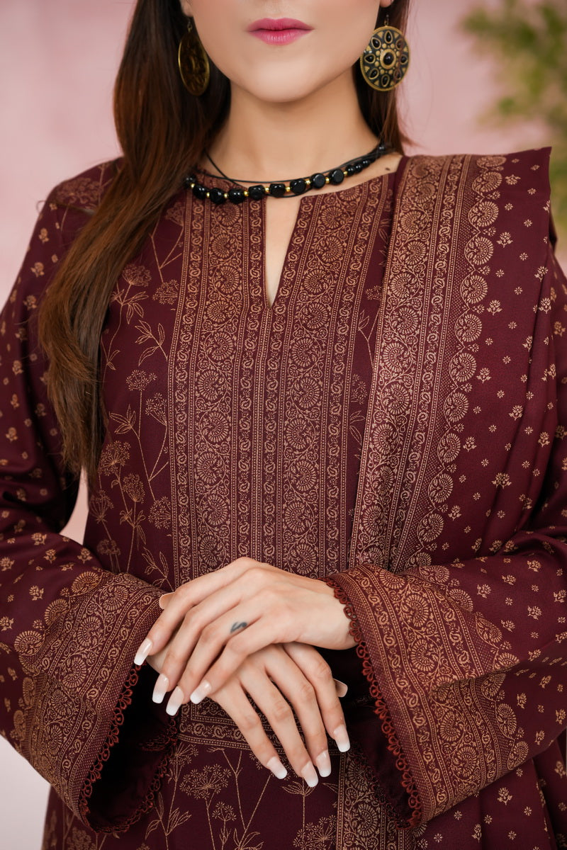 Pashmina Printed D-305-B