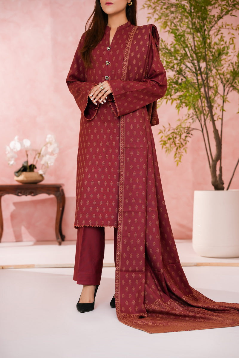 Pashmina Printed D-304-B