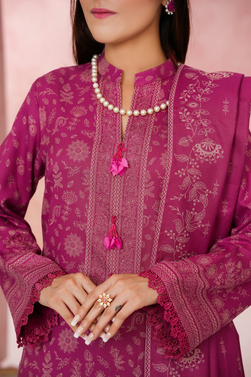 Pashmina Printed D-301-B