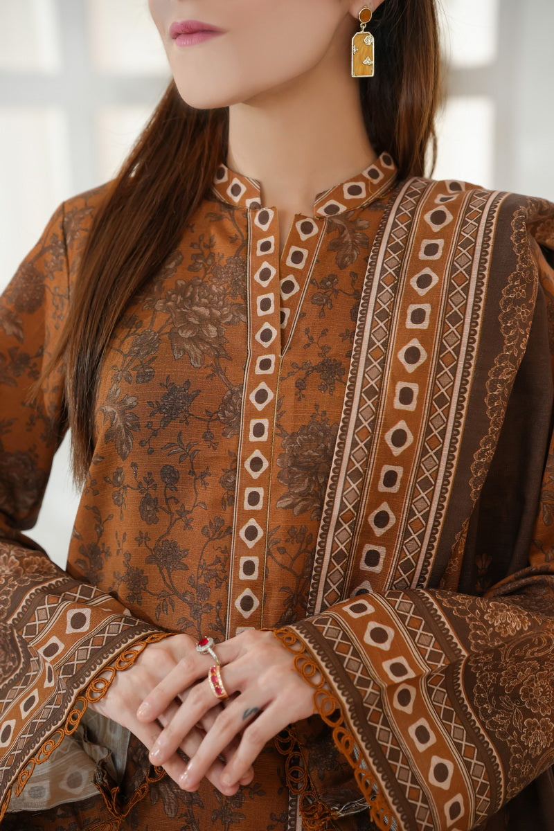 Shahkar Print Khaddar D-028